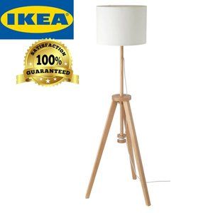 Ikea LAUTERS Floor lamp, natural ash/white - NEW Soft, Cozy Atmosphere